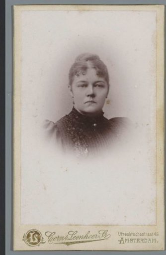 Portrait of an unknown woman
