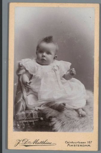 Portrait of an unknown baby