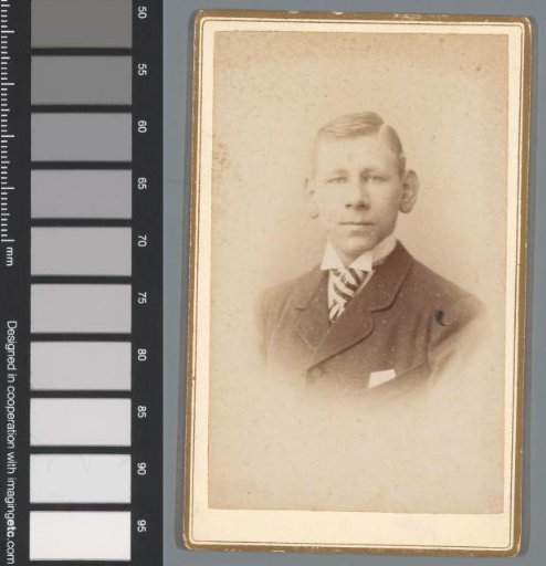 Portrait of an unknown man