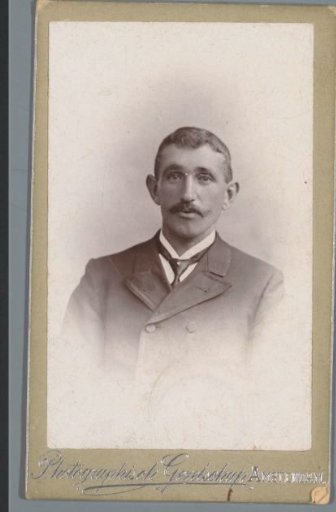 Portrait of an unknown man