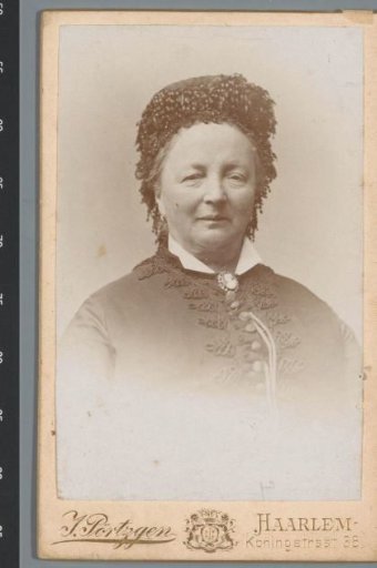 Portrait of an unknown woman