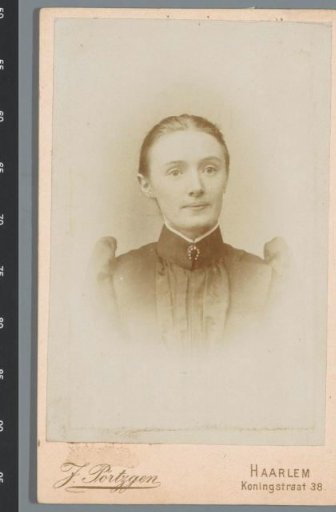Portrait of an unknown woman