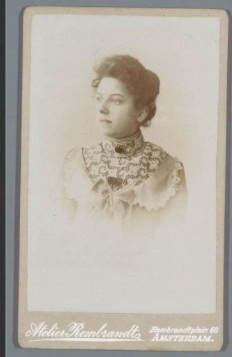 Portrait of an unknown woman
