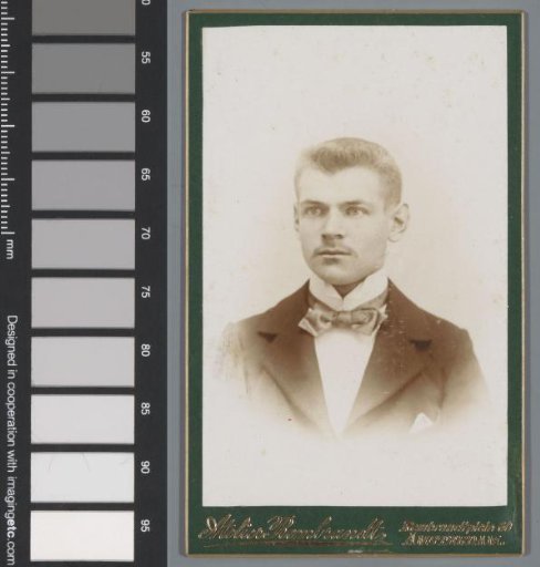 Portrait of an unknown man