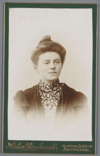 Portrait of an unknown woman