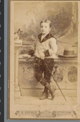 Portrait of an unknown boy