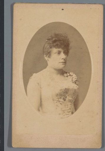 Portrait of an unknown woman