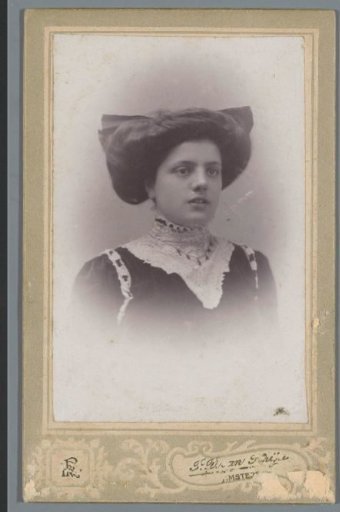 Portrait of an unknown woman