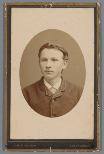 Portrait of Gerrit Reitsma