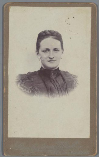 Portrait of an unknown woman