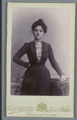 Portrait of an unknown woman