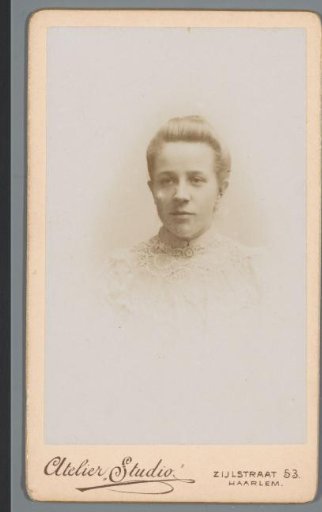 Portrait of an unknown woman