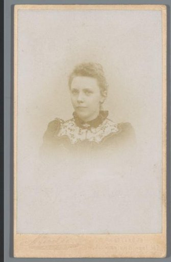 Portrait of an unknown woman