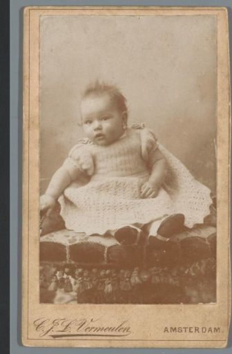 Portrait of an unknown baby