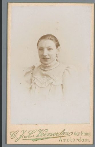 Portrait of an unknown woman