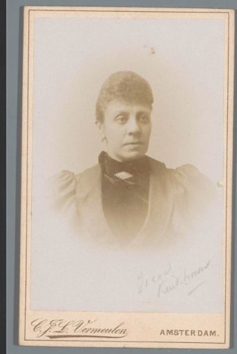 Portrait of an unknown woman