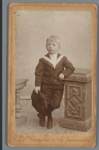 Portrait of an unknown boy