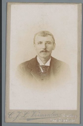 Portrait of an unknown man