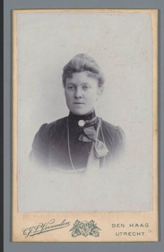 Portrait of an unknown woman