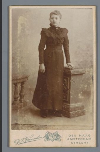Portrait of an unknown woman