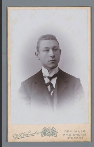 Portrait of an unknown man