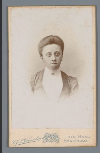 Portrait of an unknown woman