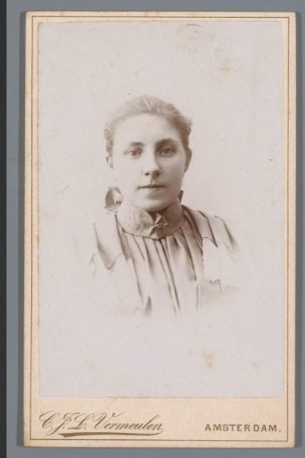 Portrait of an unknown woman