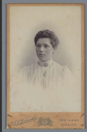 Portrait of an unknown woman