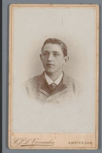 Portrait of an unknown man