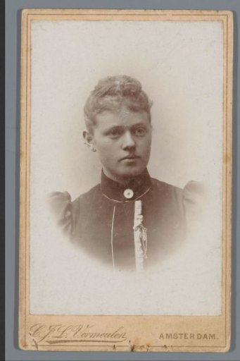 Portrait of an unknown woman