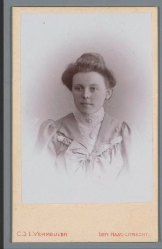 Portrait of an unknown woman