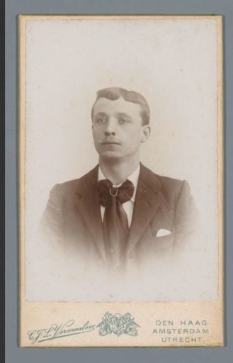 Portrait of an unknown man