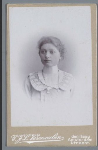 Portrait of an unknown young woman
