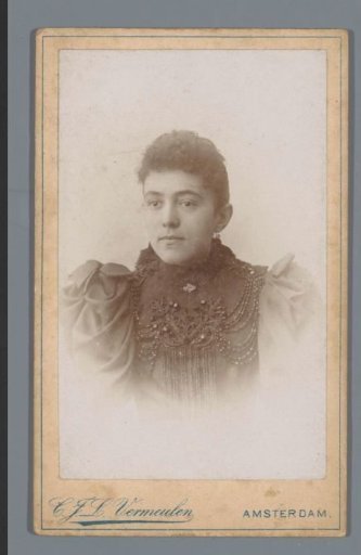 Portrait of an unknown woman