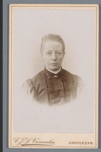 Portrait of an unknown woman