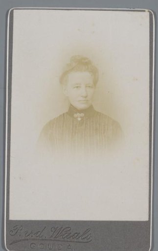 Portrait of an unknown woman