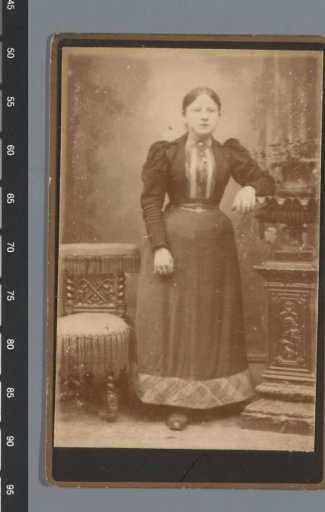 Portrait of an unknown woman