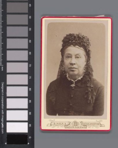 Portrait of an unknown woman