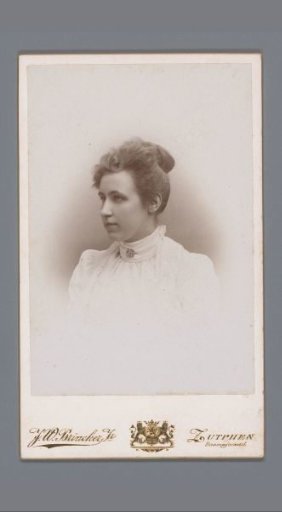 Portrait of an unknown young woman