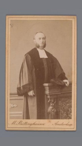 Portrait of an unknown clergyman