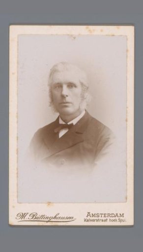 Portrait of an unknown man