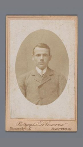 Portrait of an unknown man