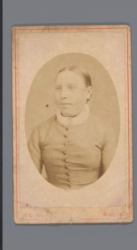 Portrait of an unknown woman