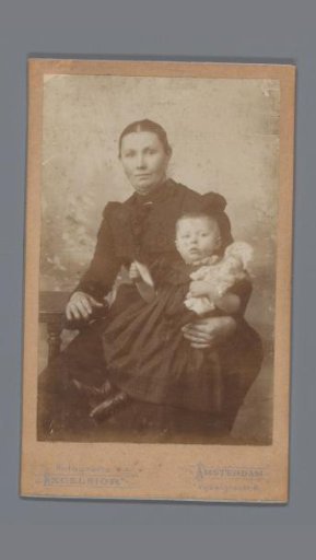 Portrait of an Unknown Woman with a Child