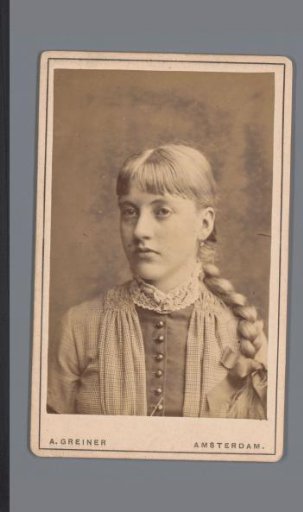 Portrait of an unknown girl