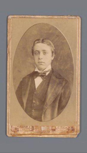 Portrait of an unknown man