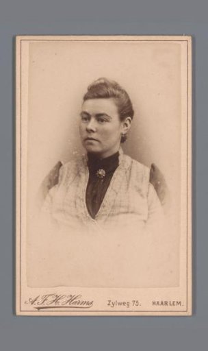 Portrait of an unknown woman