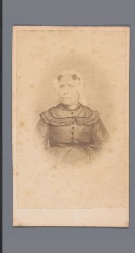 Portrait of an unknown woman with a cap