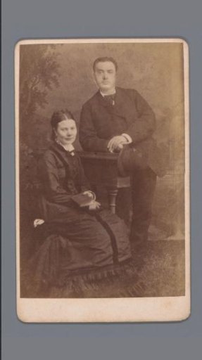 Portrait of an unknown man and an unknown woman