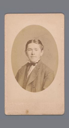 Portrait of an unknown boy or man